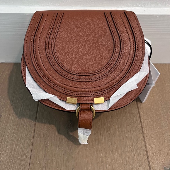 Chloé Brown Leather Crossbody Bag - Picture 2 of 5